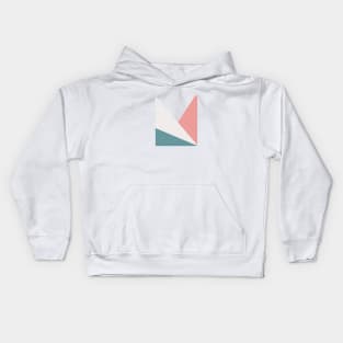 Abstract future triangle Kids Hoodie